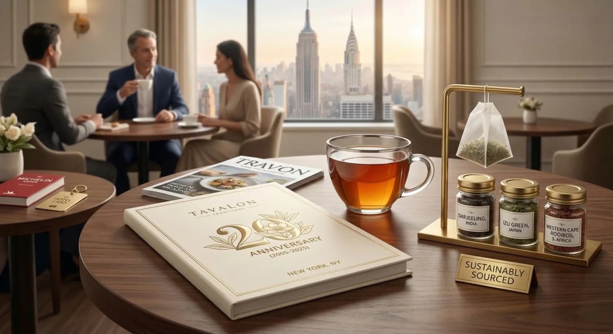 Tavalon Marks 20 Years of Elevating Tea into a Lifestyle Experience